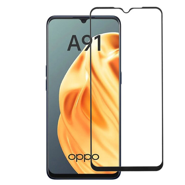 

Защитное стекло для Oppo A91 Glass Pro Full Glue Черное, для Oppo A91 Full Glue Черное