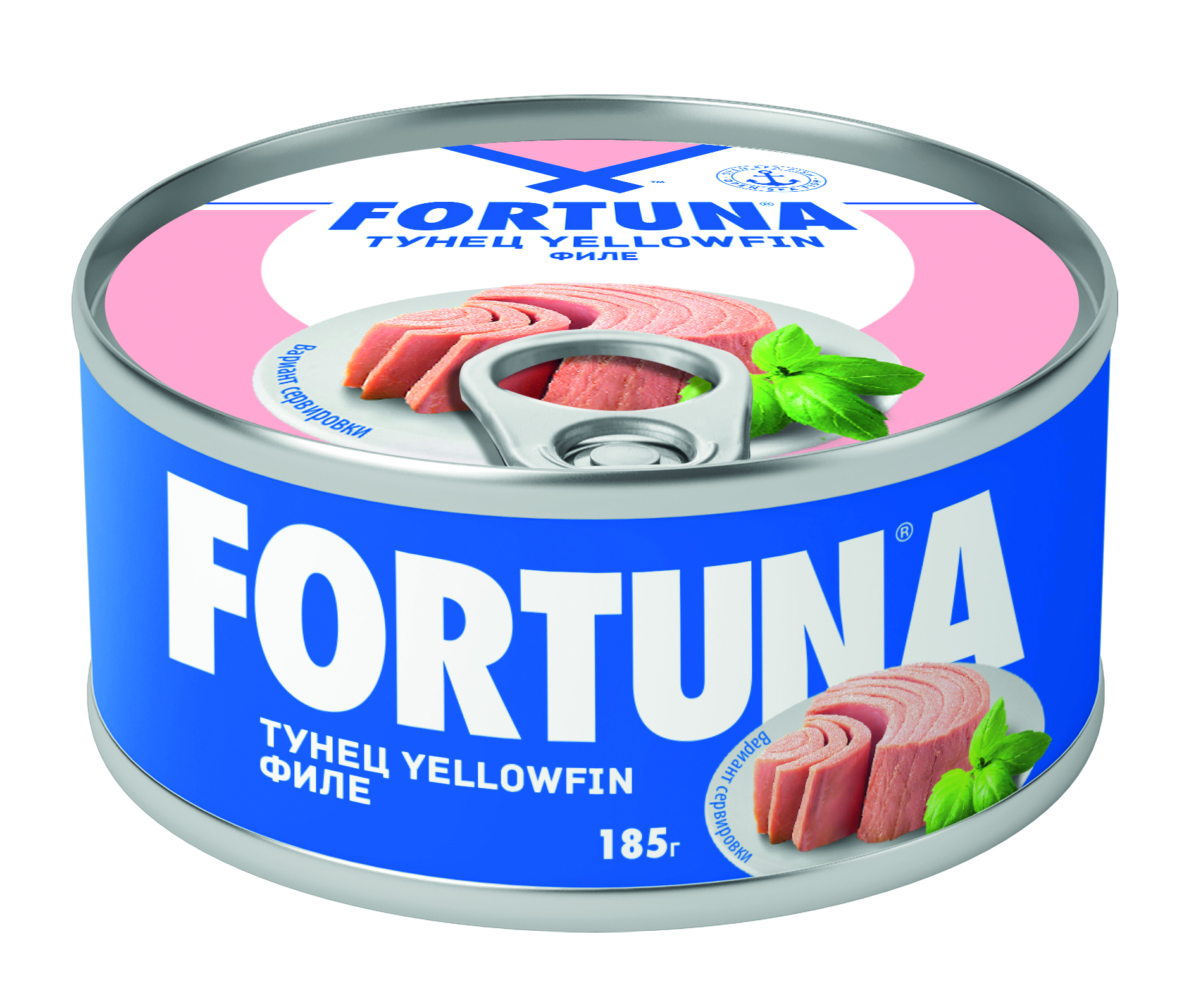Филе тунца Fortuna в собственном соку 185 г