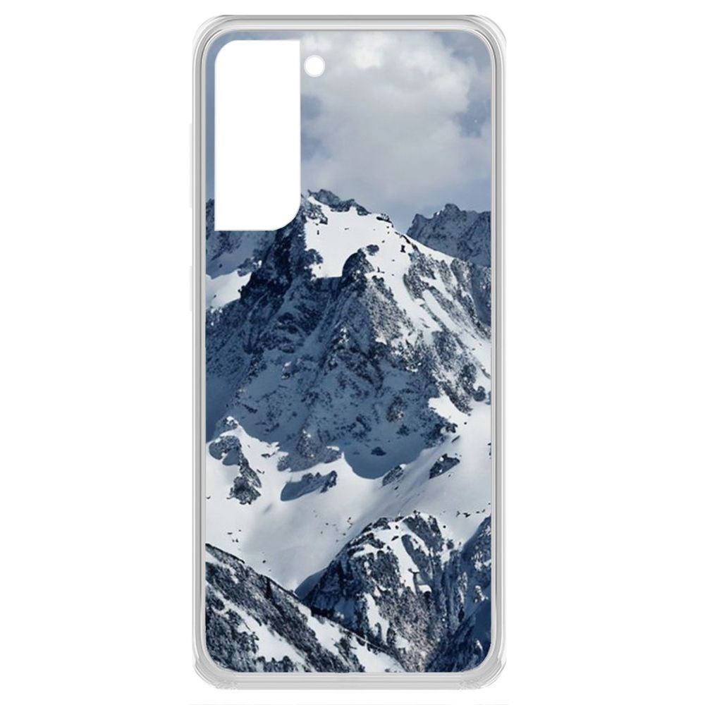 

Чехол-накладка Krutoff Clear Case Горы для Samsung Galaxy S21 (G991), Прозрачный