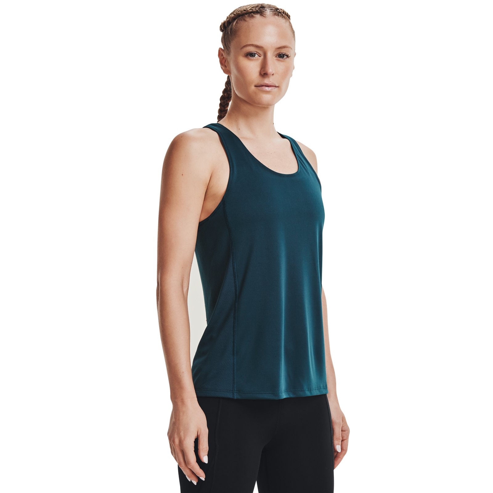 фото Майка женская under armour 1361394-413 синяя sm