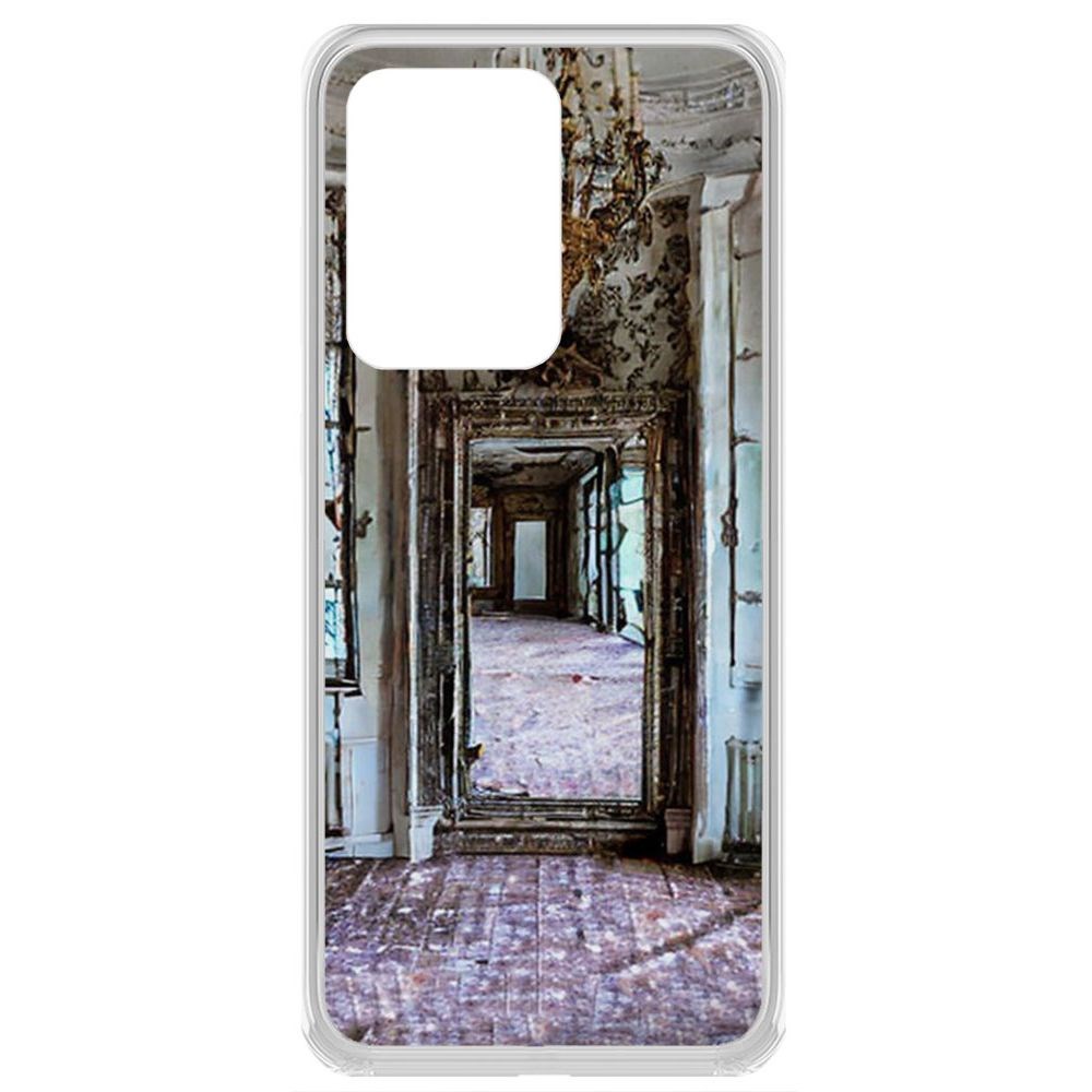

Чехол-накладка Krutoff Clear Case Заброшенный особняк для Samsung Galaxy S20 Ultra (G988)