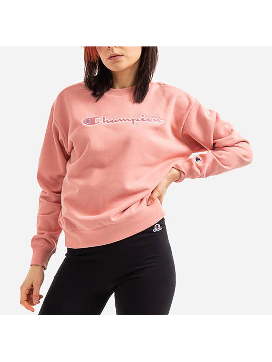

Свитшот женский Champion 114922-PS092 розовый L, 114922-PS092