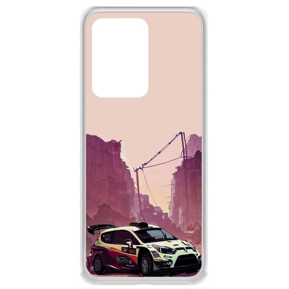 

Чехол-накладка Krutoff Clear Case Гоночный каньон для Samsung Galaxy S20 Ultra (G988)