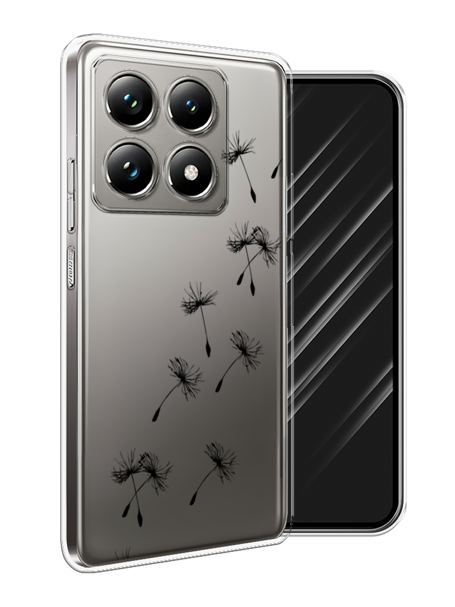 

Чехол Awog на Xiaomi 14T Pro "Летящие одуванчики", Черный, 323450-1