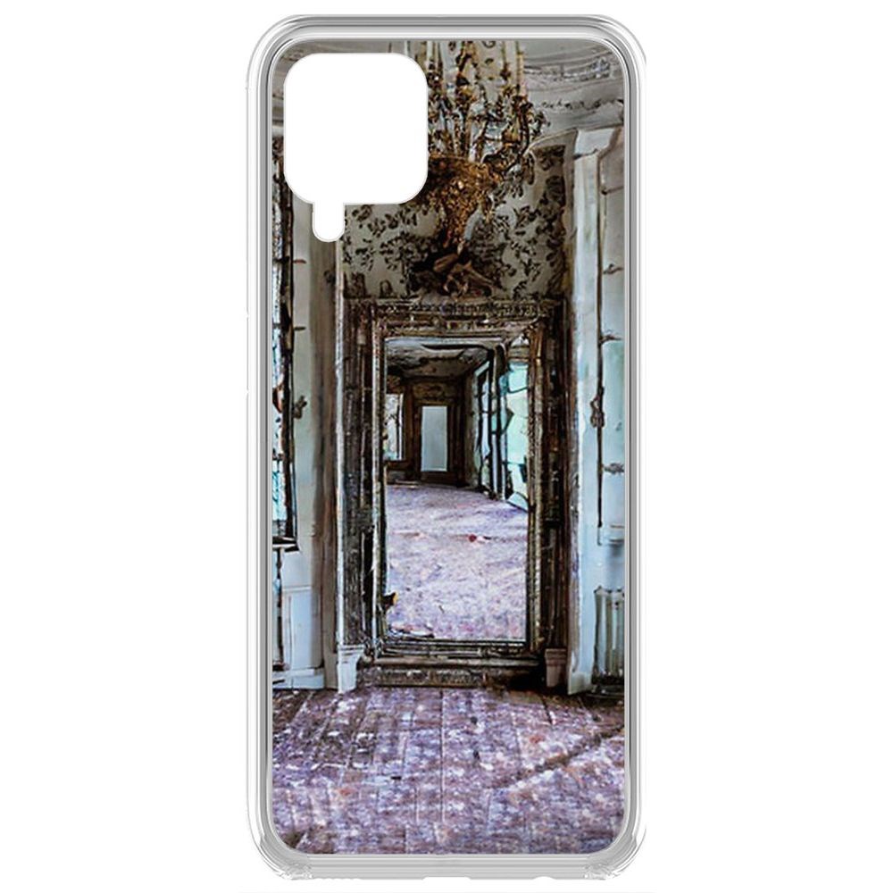 

Чехол-накладка Krutoff Clear Case Заброшенный особняк для Samsung Galaxy A12 (A125), Прозрачный