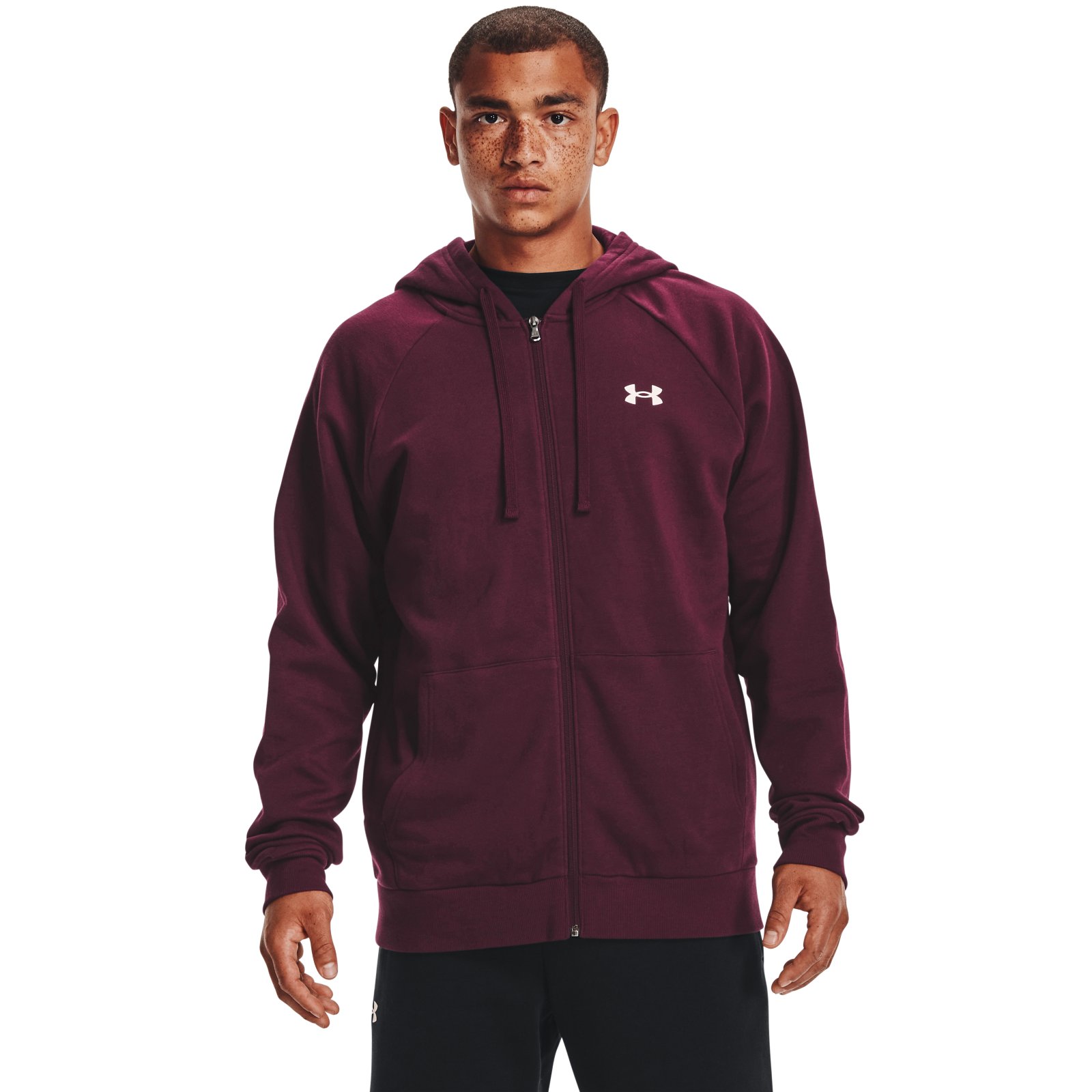 фото Толстовка мужская under armour 1357106-600 фиолетовая xl