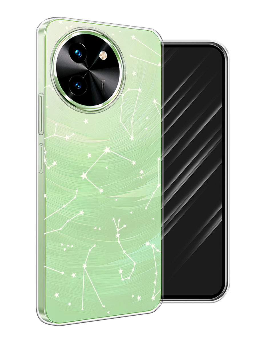 

Чехол Awog на Vivo T3x/Y38 5G "Созвездия", Прозрачный;серый;бежевый, 2610750-1