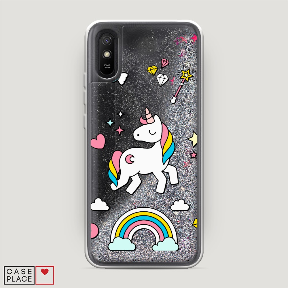 

Чехол Awog на Xiaomi Redmi 9A "Принцесса единорог", Разноцветный, 38991-1