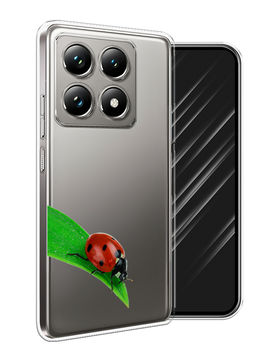

Чехол Awog на Xiaomi 14T Pro "На счастье", Белый;красный;зеленый, 323450-1