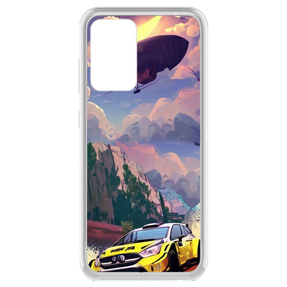 

Чехол-накладка Krutoff Clear Case Гонка для Samsung Galaxy A52 (A525), Прозрачный