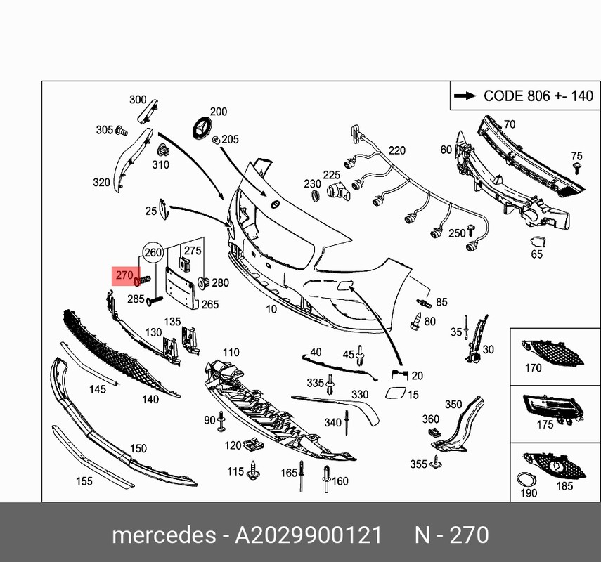 Саморез Реклама Schra Mercedes-Benz A2029900121 набор инструмента универсальный комплектация mercedes benz в ложементе 14 предметов jt