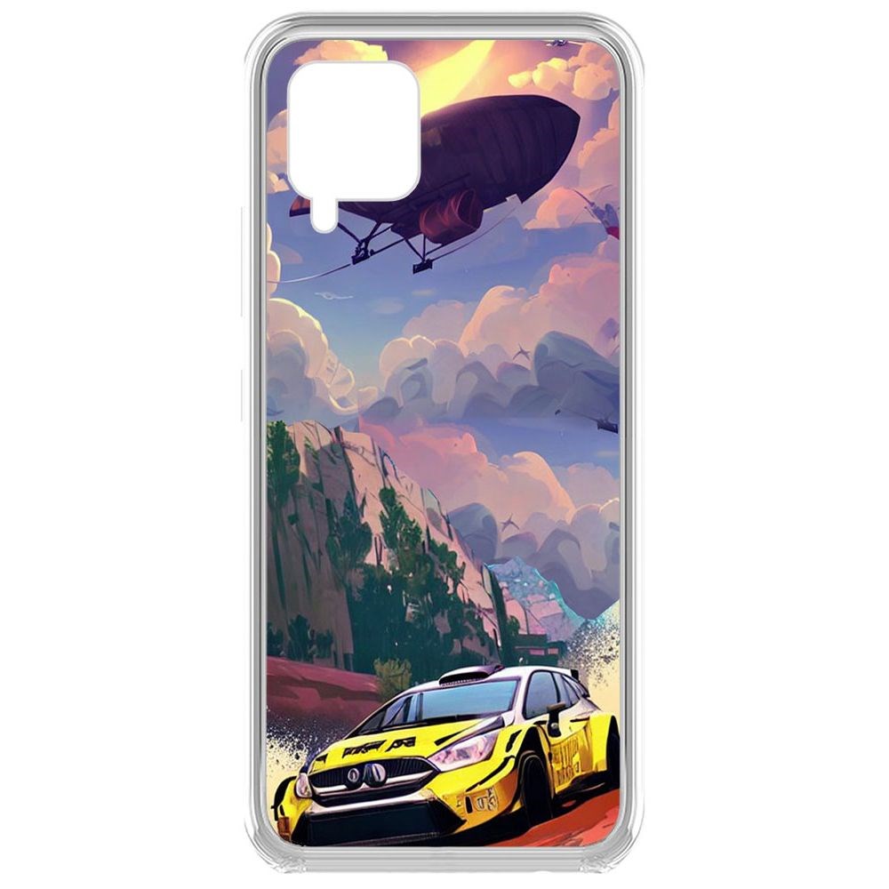 

Чехол-накладка Krutoff Clear Case Гонка для Samsung Galaxy A42 5G (A426), Прозрачный