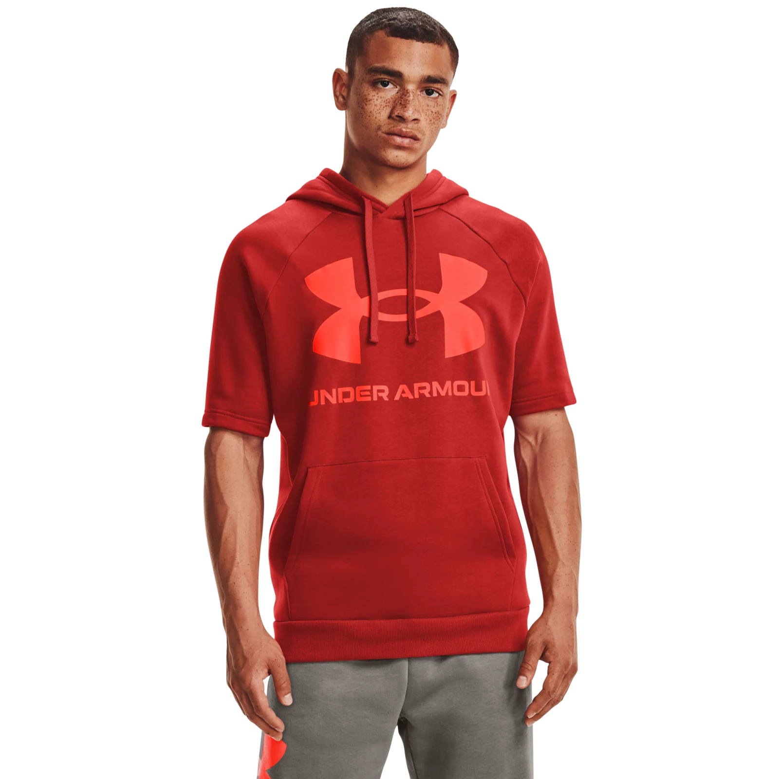 фото Худи мужское under armour 1357068-839 красное xl