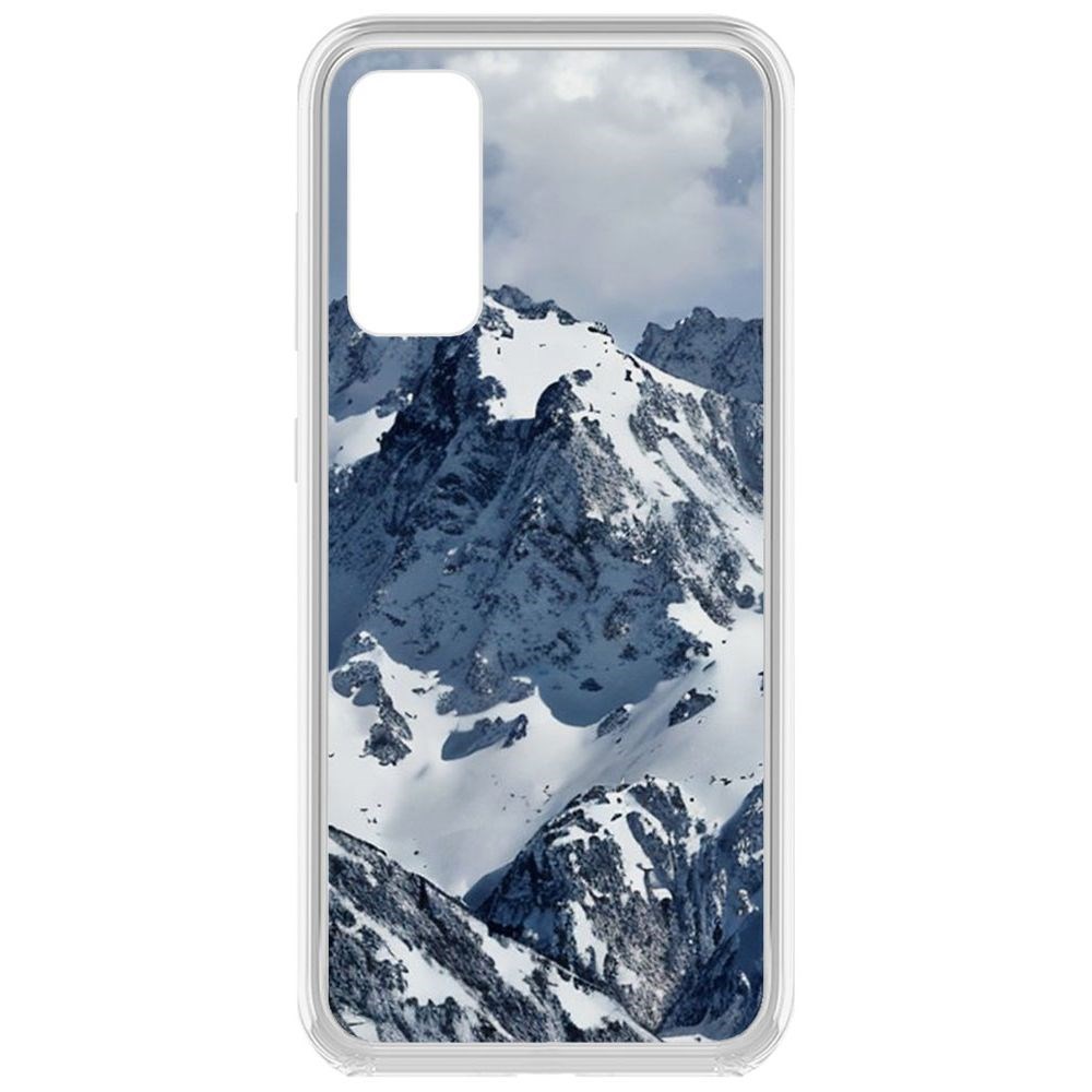 

Чехол-накладка Krutoff Clear Case Горы для Samsung Galaxy S20 FE