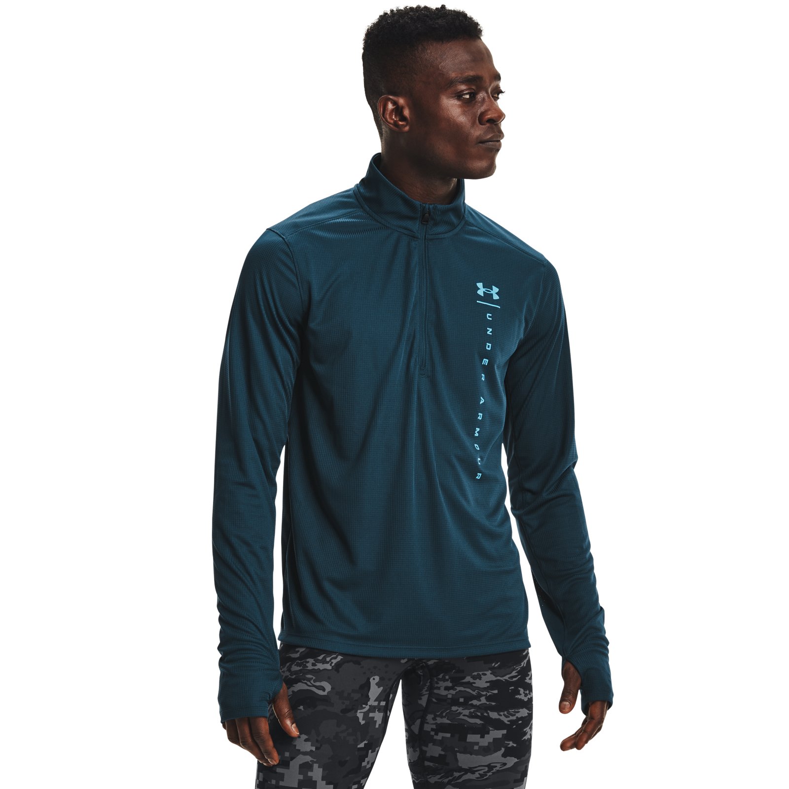 фото Футболка мужская under armour 1356174-413 синяя md