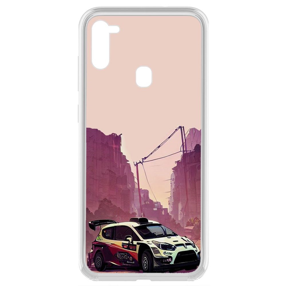 

Чехол-накладка Krutoff Clear Case Гоночный каньон для Samsung Galaxy A11 (A115)