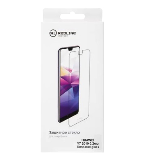 

Защитное стекло Red Line для Huawei Y7 2019 (УТ000017320), Huawei Y7 2019
