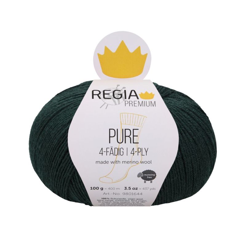 

Пряжа Regia Pure Premium,9801644 00072, leaves листья, зеленый, 00072 зеленый leaves (листья)