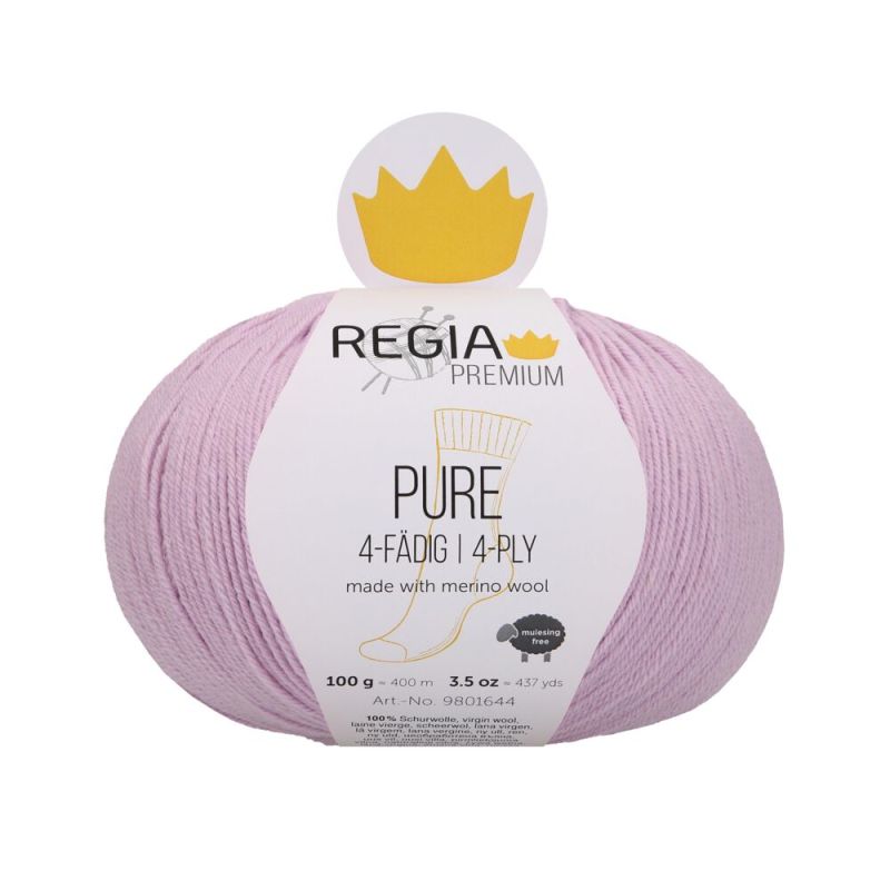 

Пряжа Regia Pure Premium,9801644 00045, lilac лиловый, фиолетовый, 00045 фиолетовый lilac (лиловый)