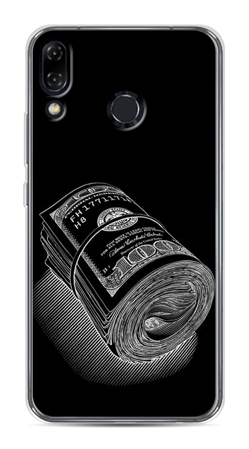 

Чехол Awog на Asus Zenfone 5 ZE620KL "Кубышка денег", Черный;серебристый, 43350-5