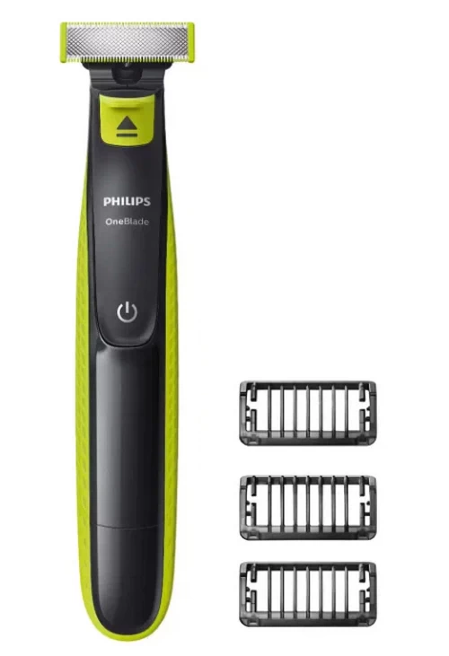 

Триммер Philips OneBlade QP2520/20 зеленый, черный, OneBlade QP2520/20