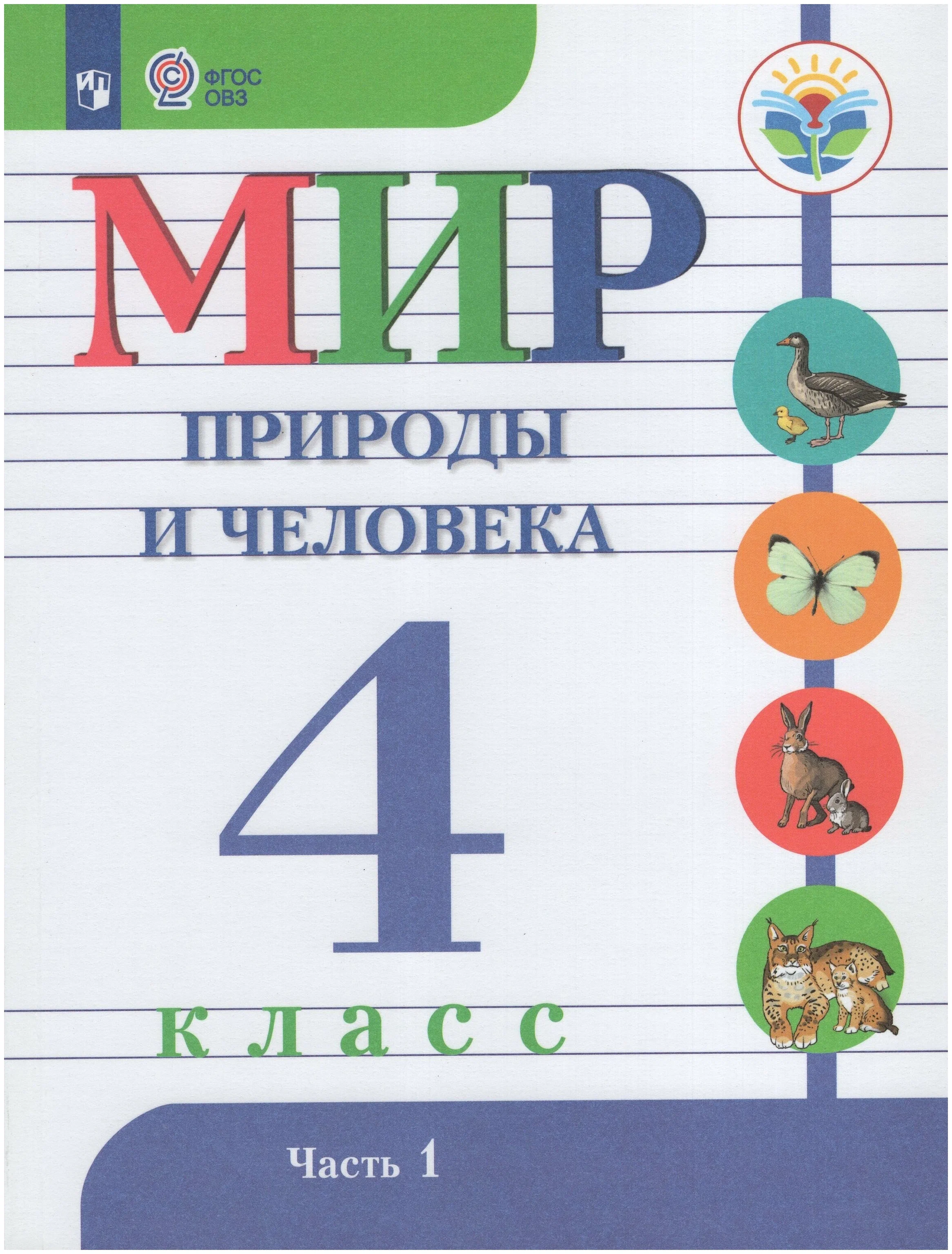 

Мир природы и человека. 4 класс. Учебник. Коррекционная школа. Часть 1. 2020, 1413975