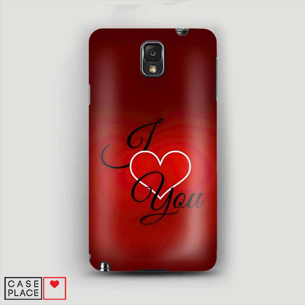 

Чехол Awog "I love you 3" для Samsung Galaxy Note 3, 23320-5