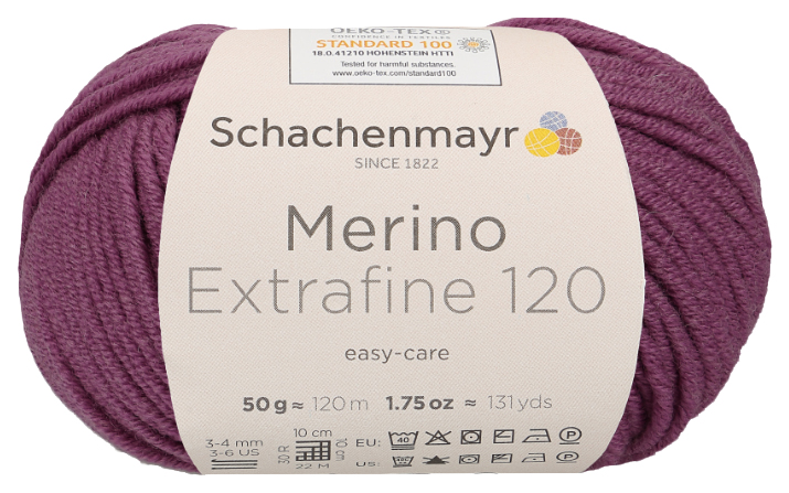 фото Пряжа schachenmayr 9807552 merino extrafine 120 (00143, nostalgy)