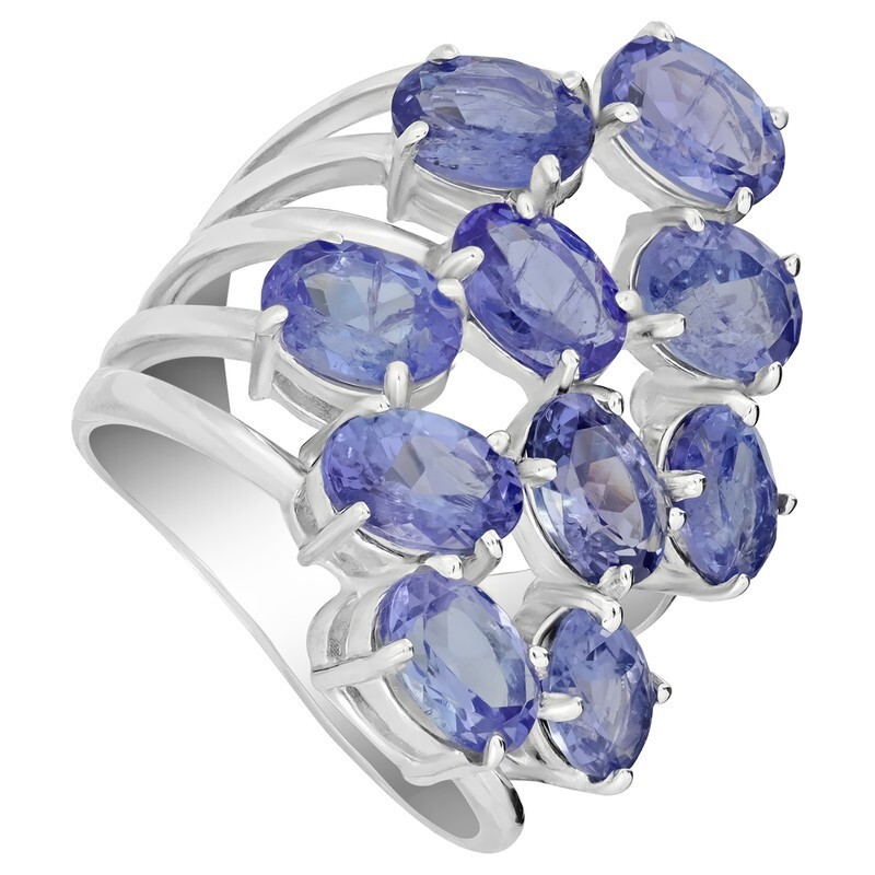 

Кольцо из серебра с танзанитом р.21,5 LAZURIT-ONLINE 784500, 784500