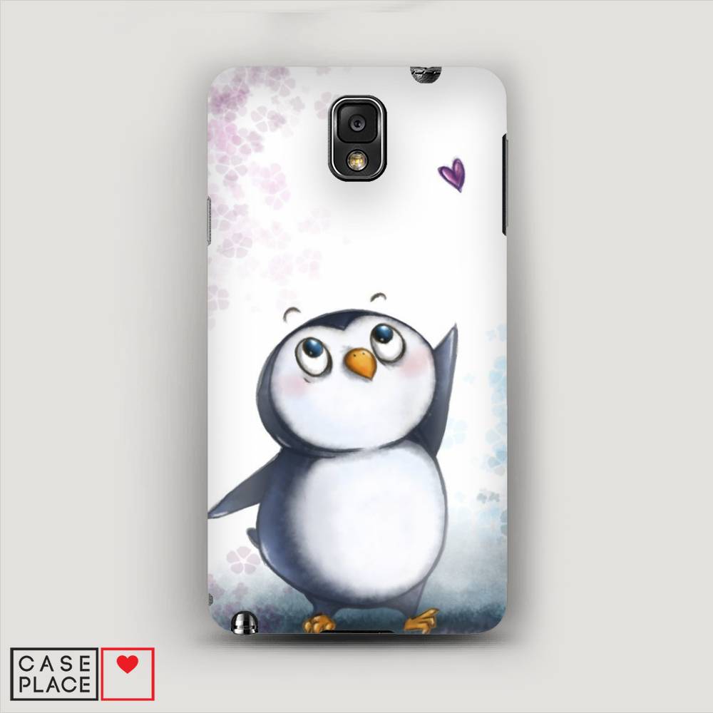 

Чехол Awog "Пингвин и сердечко" для Samsung Galaxy Note 3, 23320-1