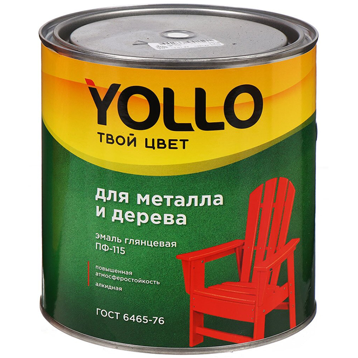 

Эмаль YOLLO, ПФ-115, ярко-зеленая, 2,8 кг