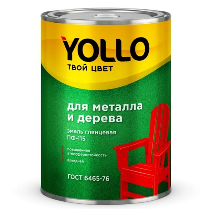 

Эмаль YOLLO, ПФ-115, ярко-зеленая, 0,9 кг