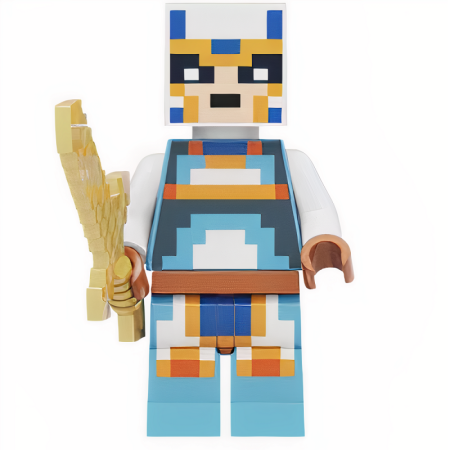 

Мини-фигурка Minecraft Игрок в белой броне 4 см