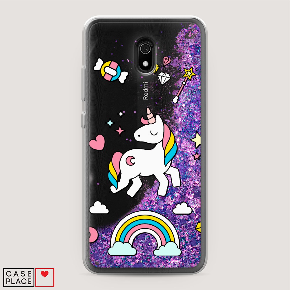 

Чехол Awog на Xiaomi Redmi 8A "Принцесса единорог", Разноцветный, 37292-1