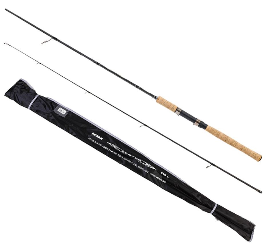 

Спиннинг штекерный угольный 2 колена Akara Zester IM7 (10-30) 2,7 м, Zester