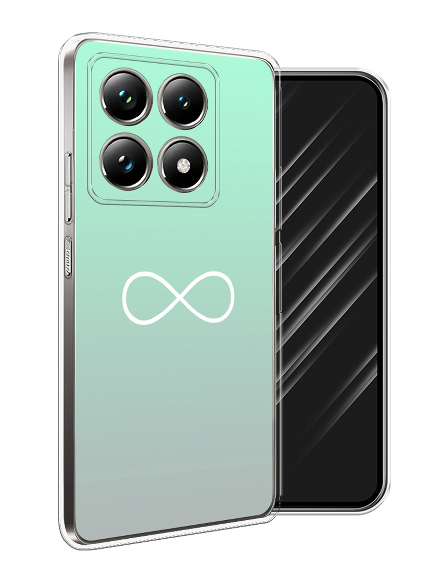 

Чехол Awog на Xiaomi 14T Pro "Бесконечность от Тиффани", Бирюзовый, 323450-1