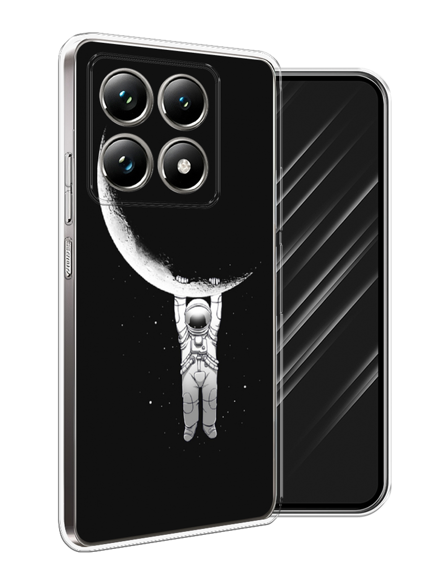 

Чехол Awog на Xiaomi 14T Pro "Космонавт", Белый;черный, 323450-1