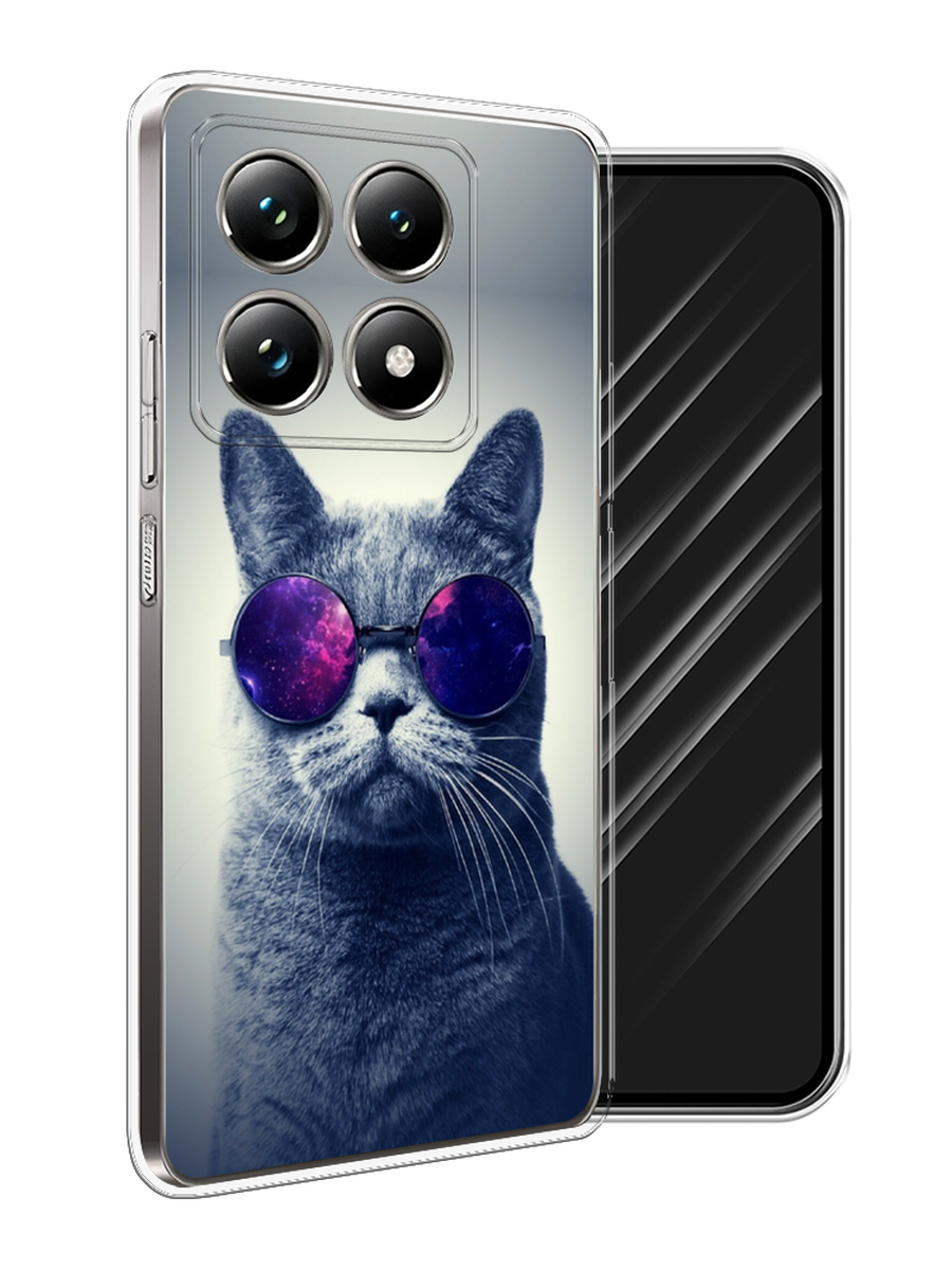 

Чехол Awog на Xiaomi 14T Pro "Космический кот", Бордовый, 323450-1