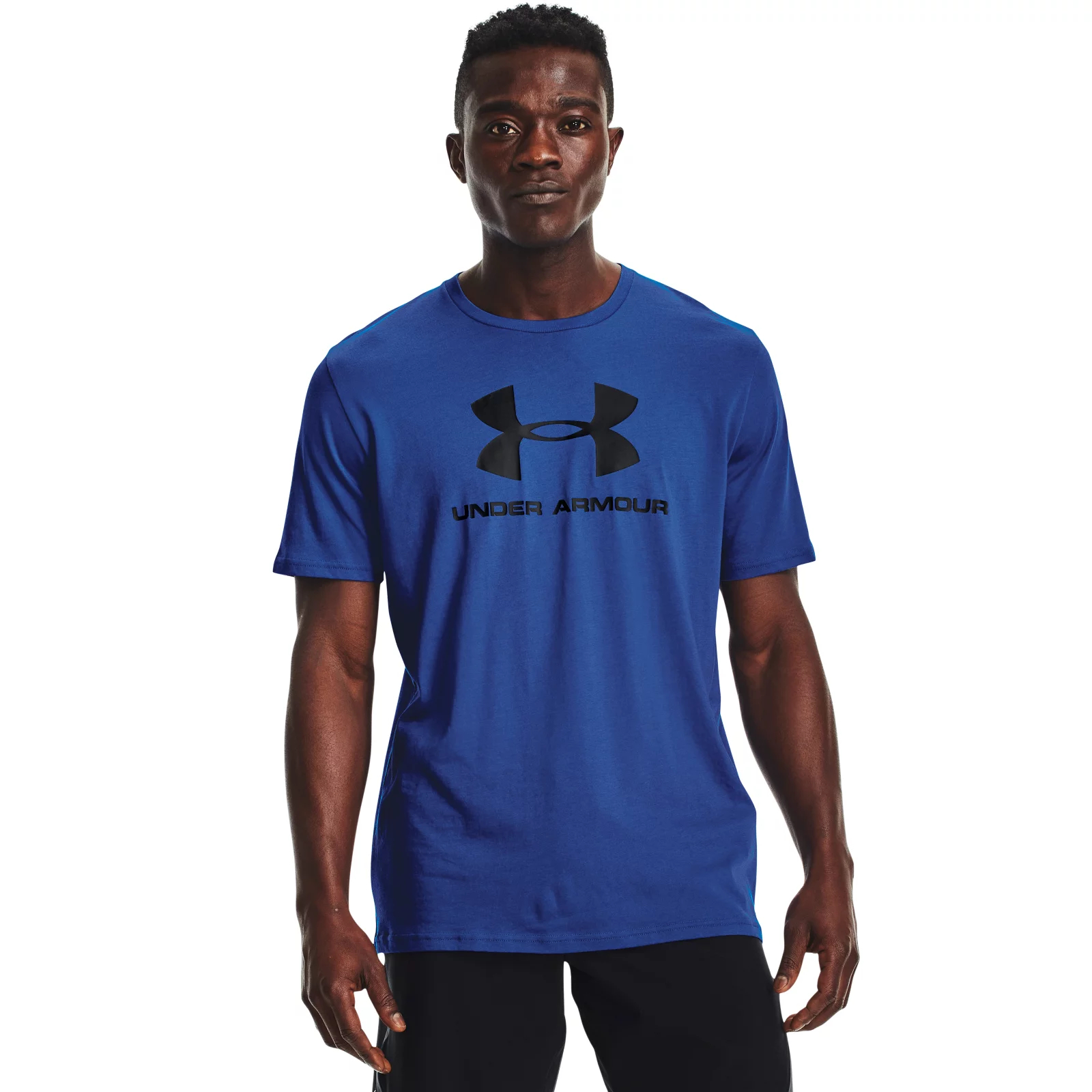 фото Футболка мужская under armour 1329590-432 синяя xl