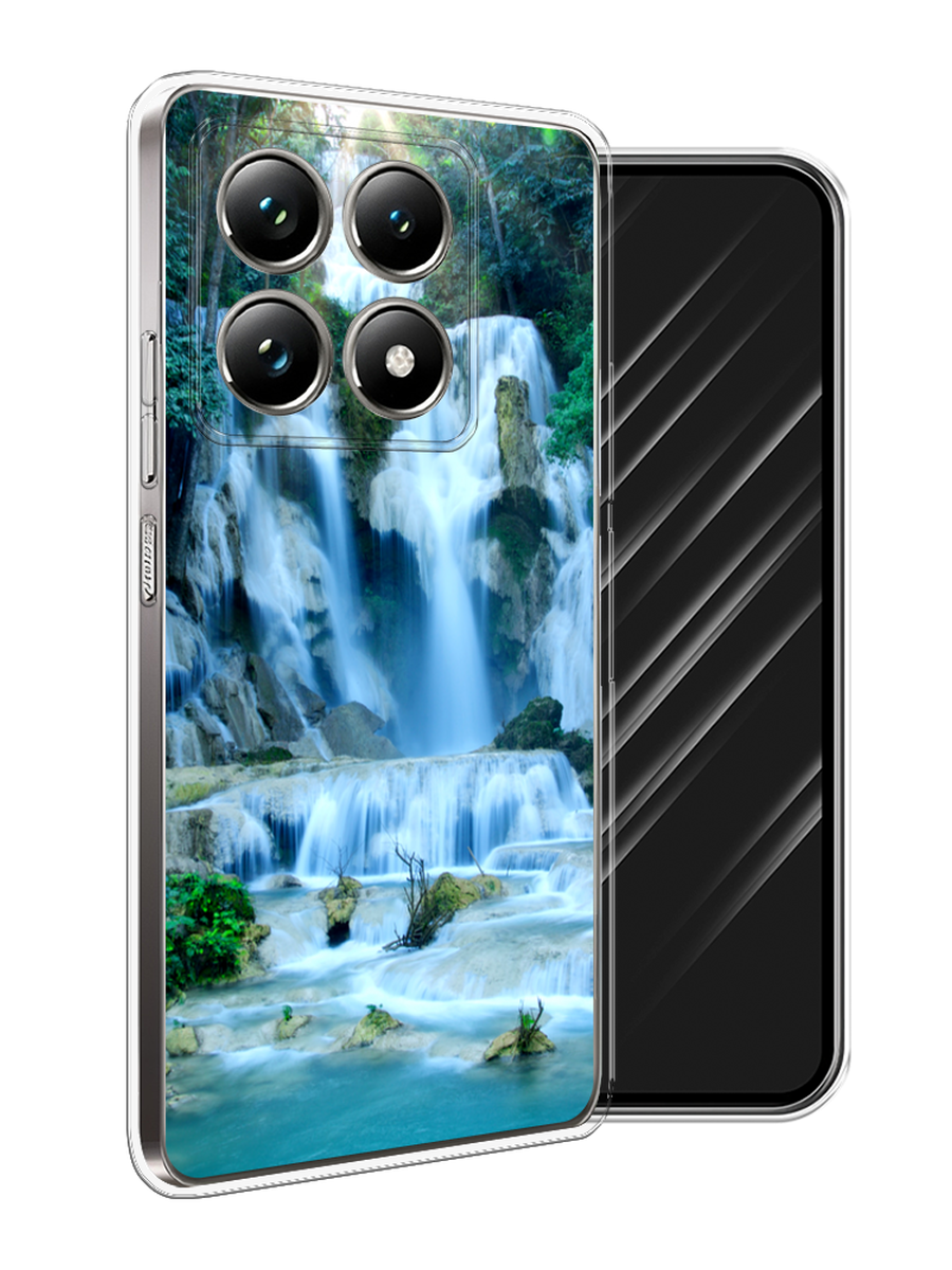 

Чехол Awog на Xiaomi 14T Pro "Водопад 8", Голубой;зеленый, 323450-1