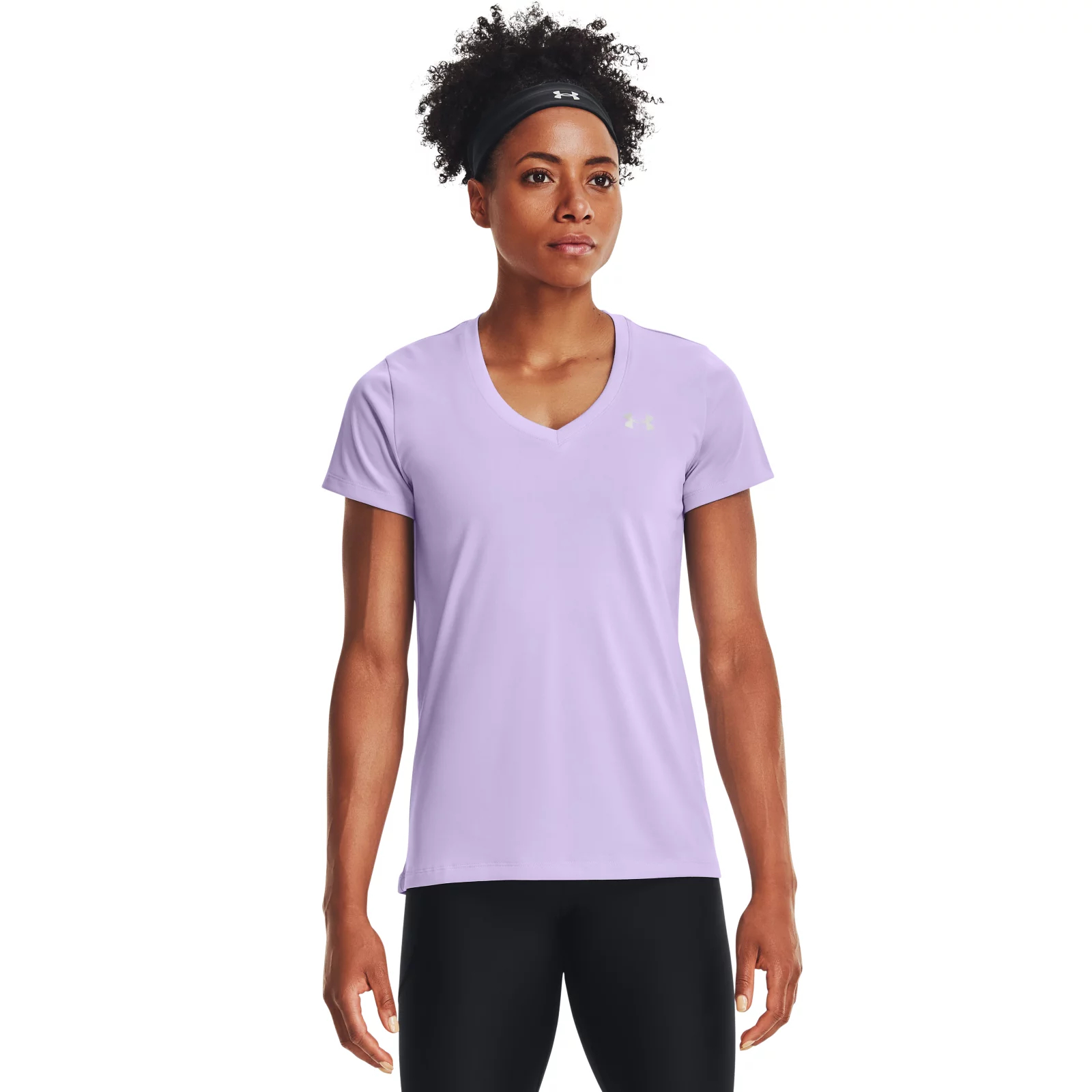 

Футболка женская Under Armour 1255839-532 фиолетовая SM, 1255839-532