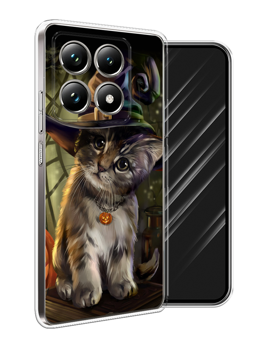 

Чехол Awog на Xiaomi 14T Pro "Кот на Хэллоуин", Зеленый;серый, 323450-1