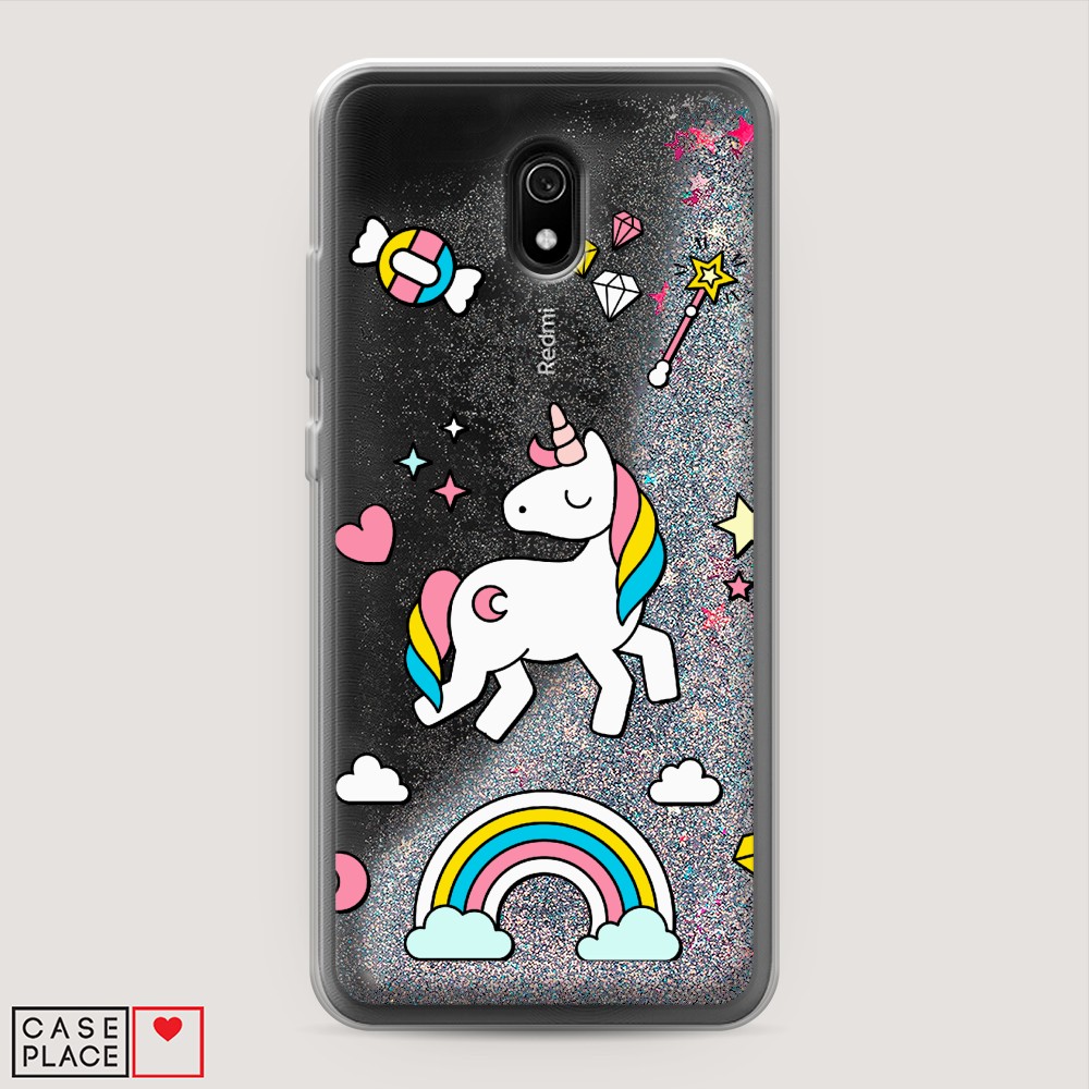 

Чехол Awog на Xiaomi Redmi 8A "Принцесса единорог", Разноцветный, 37291-1
