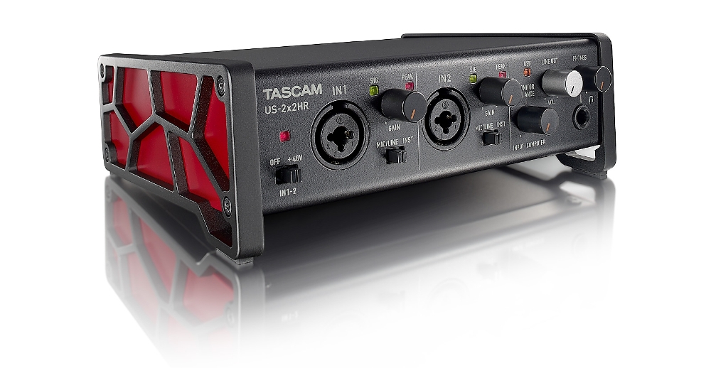 

Звуковая карта Tascam US-2x2HR 2.0 USB Type-C, US-2x2HR