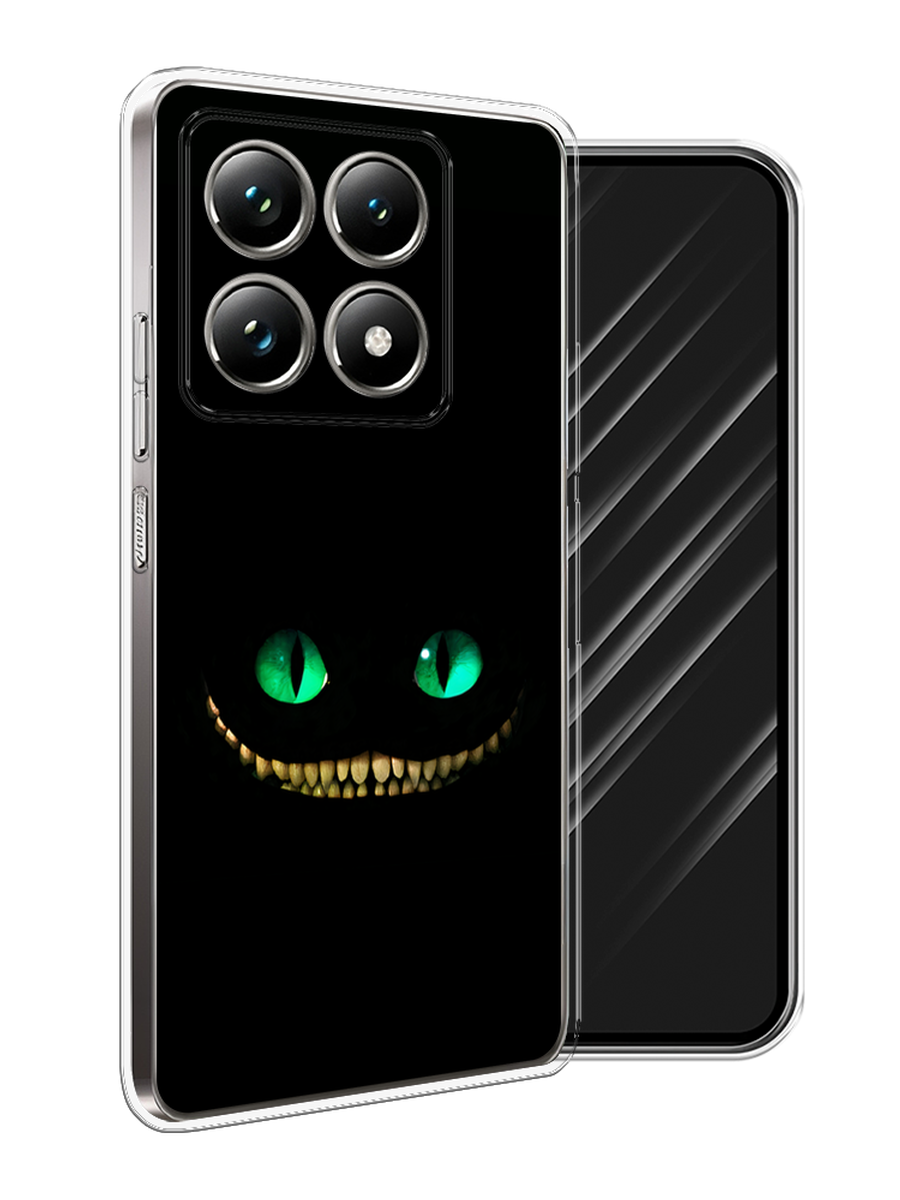 

Чехол Awog на Xiaomi 14T Pro "Зеленоглазый чеширский кот", Черный, 323450-1