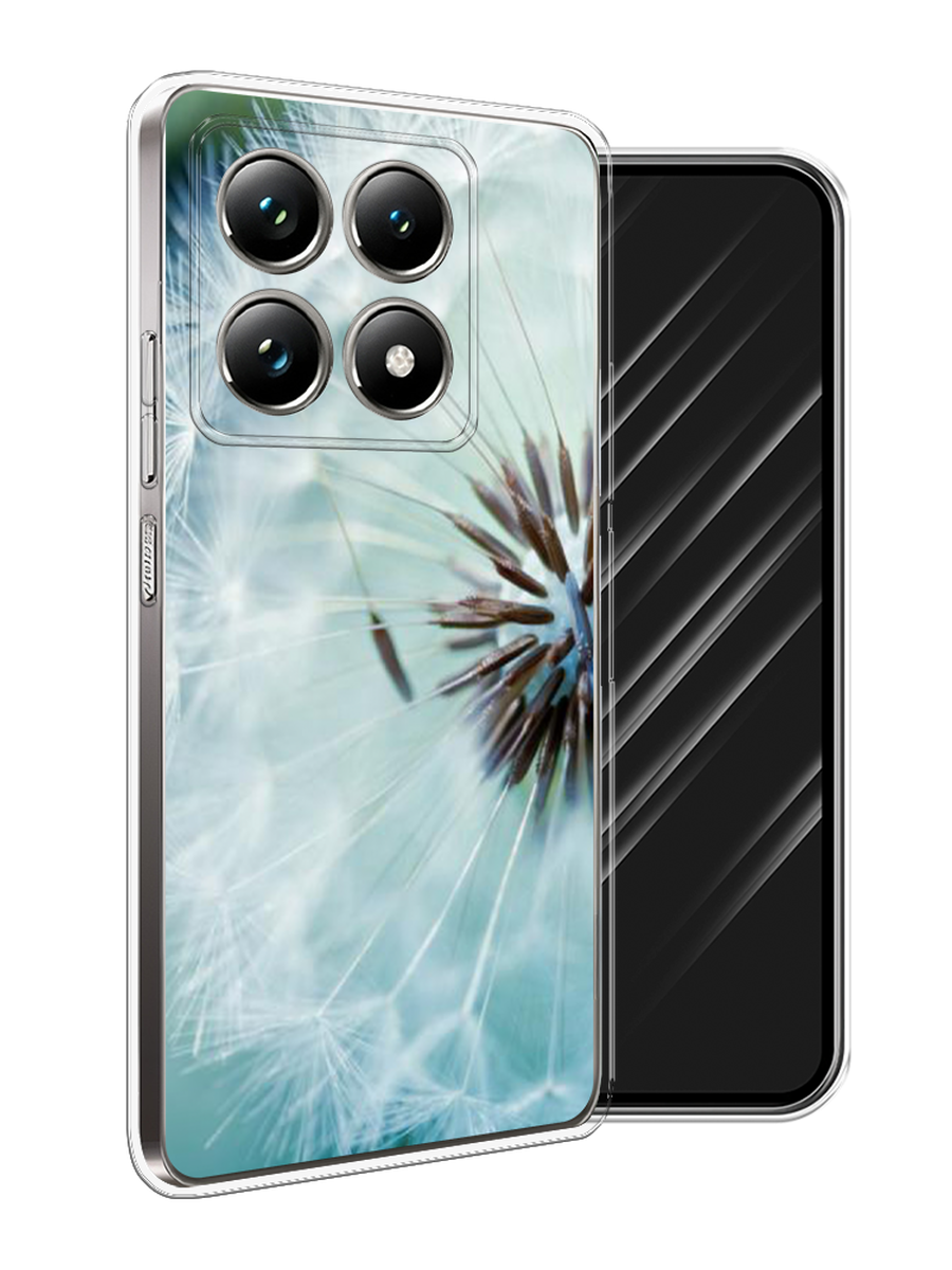 

Чехол Awog на Xiaomi 14T Pro "Пух одуванчика", Серебристый;серый, 323450-1