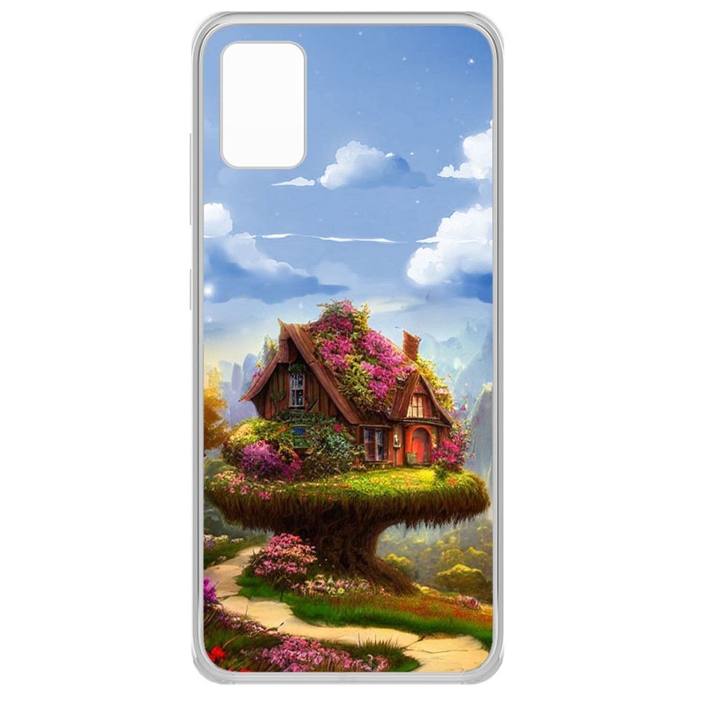 

Чехол-накладка Krutoff Clear Case Дом на дереве для Samsung Galaxy A51 (A515), Прозрачный