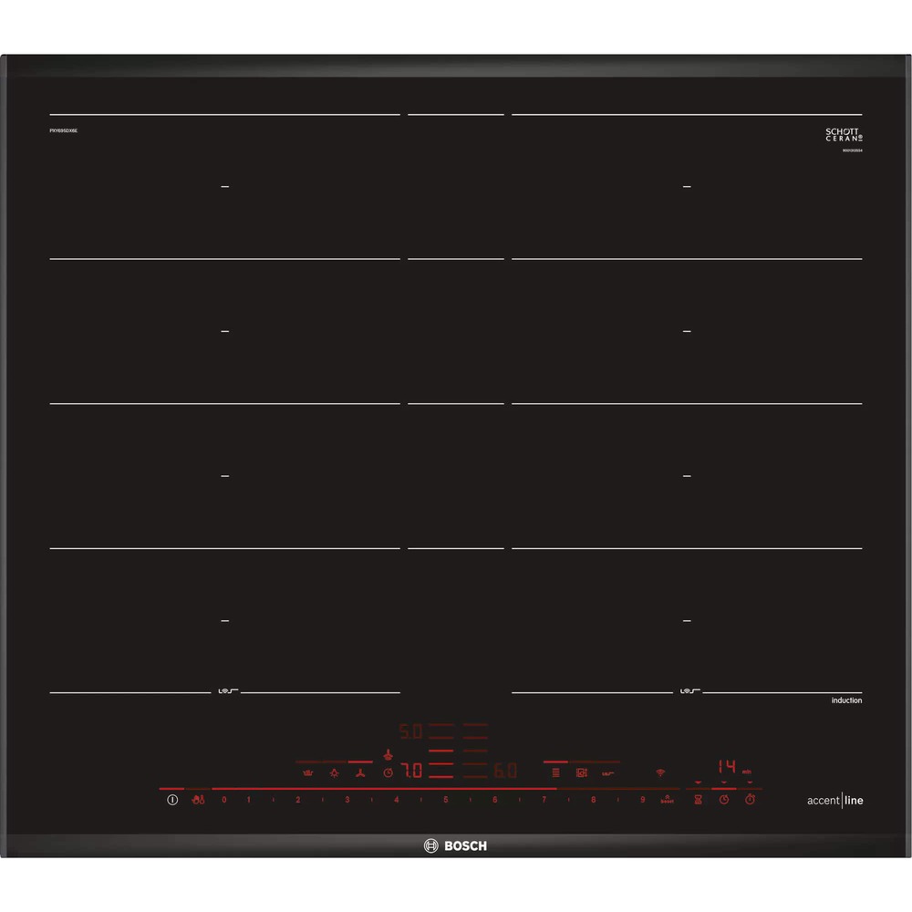 

Встраиваемая индукционная панель Bosch PXY695DX6E, Serie|8 PXY695DX6E