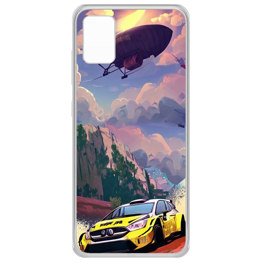 

Чехол-накладка Krutoff Clear Case Гонка для Samsung Galaxy A51 (A515), Прозрачный