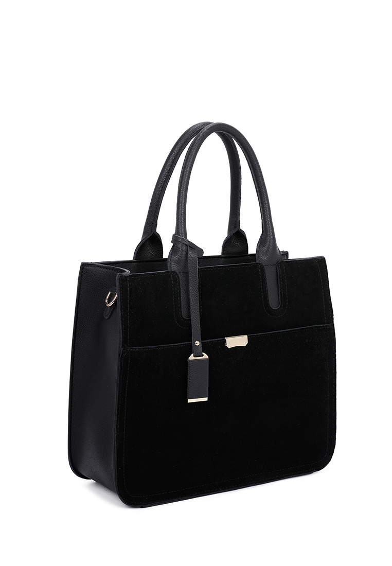 Комплект (брелок+сумка) женский Alessio Nesca A54708, черный